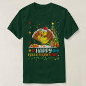 Duck Bird Lover Funny Happy Duck HelloBedanktMas T-shirt (Design voorkant)