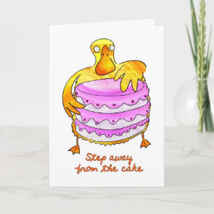 Duck Birthday Card Kaart