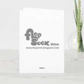 Duck Birthday Kaart (Achterkant)