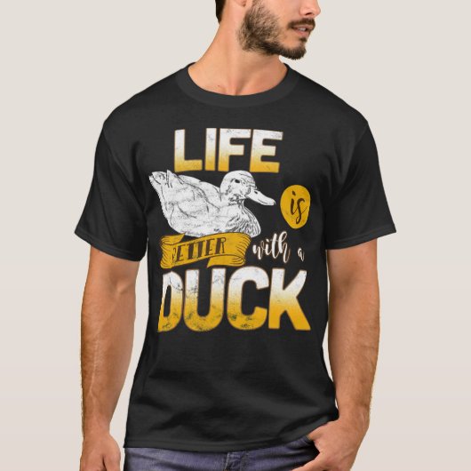 Duck Black labradors beagle T-shirt (Voorkant)