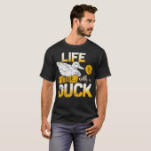 Duck Black labradors beagle T-shirt (Voorkant volledig)