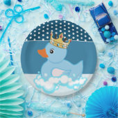 Duck (blauw) Birthday Paper Bord (Feest)