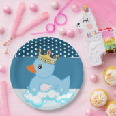 Duck (blauw) Birthday Paper Bord (Feest)