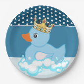Duck (blauw) Birthday Paper Bord (Voorkant)