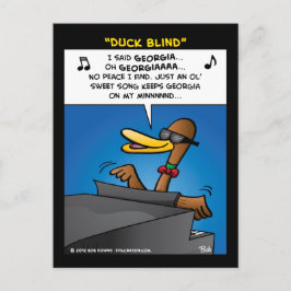 "Duck Blind" Briefkaart