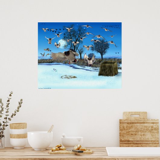 Duck Blind Print (Keuken)