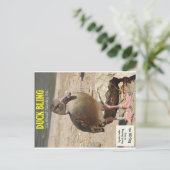 Duck Bling Briefkaart (Staand voorkant)
