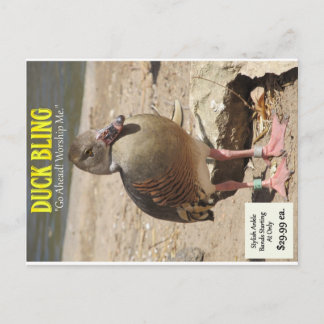 Duck Bling Briefkaart