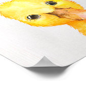Duck Boerderij Nursery Art Print (Hoek)