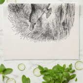 Duck Bond Platypus Persoonlijke Dieren Theedoek (Gevouwen)