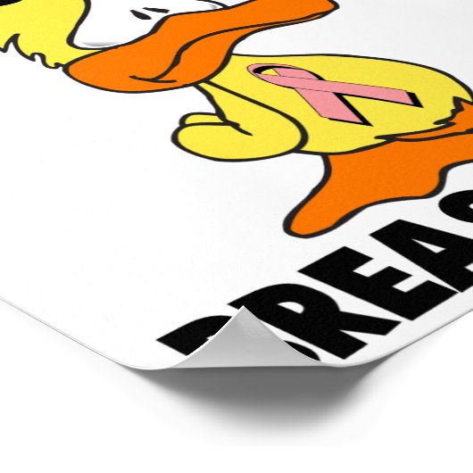 Duck Breast Cancer Poster (Hoek)