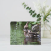 Duck Briefkaart (Staand voorkant)
