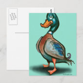 Duck Briefkaart (Voorkant / Achterkant)