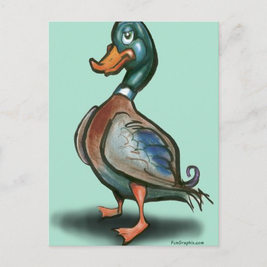 Duck Briefkaart (Voorkant)