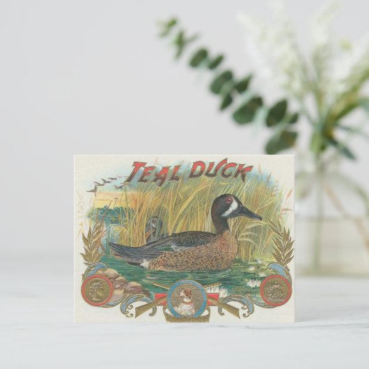 Duck Briefkaart (Staand voorkant)