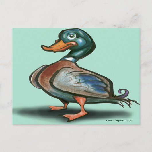 Duck Briefkaart (Voorkant)