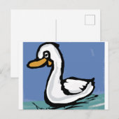 Duck Briefkaart (Voorkant / Achterkant)