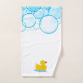 Duck bubbels badkamer handdoek set (Handdoek)