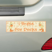 Duck Bumpersticker (Op auto)