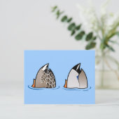 Duck Butts Briefkaart (Staand voorkant)