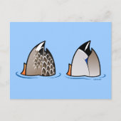 Duck Butts Briefkaart (Voorkant)