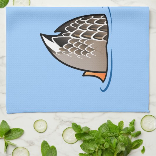 Duck Butts Theedoek (Gevouwen)