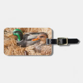 Duck Call Mallard Drake Hunter Bagagelabel (Voorkant horizontaal)