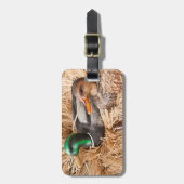 Duck Call Mallard Drake Hunter Bagagelabel (Voorkant verticaal)