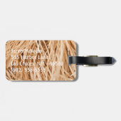 Duck Call Mallard Drake Hunter Bagagelabel (Achterkant horizontaal)