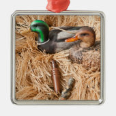 Duck Call Mallard Drake Hunters Ornament (Voorkant)