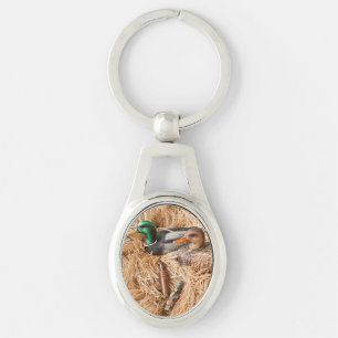 Duck Call Mallard Drake Hunters Sleutelhanger