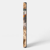 Duck Call Mallard Drake Hunting Monogram IPAD Case iPhone Hoesje (Linkerkant)