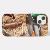 Duck Call Mallard Drake Hunting Monogram IPAD Case iPhone Hoesje (Achterkant horizontaal)