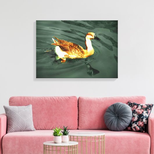 Duck Canvas Afdruk (Insitu (Woonkamer))