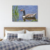 Duck Canvas Afdruk (Insitu (Slaapkamer))