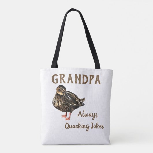 Duck Canvas tas (Achterkant)