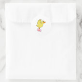 Duck Carrier-duivel Ronde Sticker (Tas)