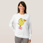 Duck Carrier-duivel T-shirt (Voorkant volledig)