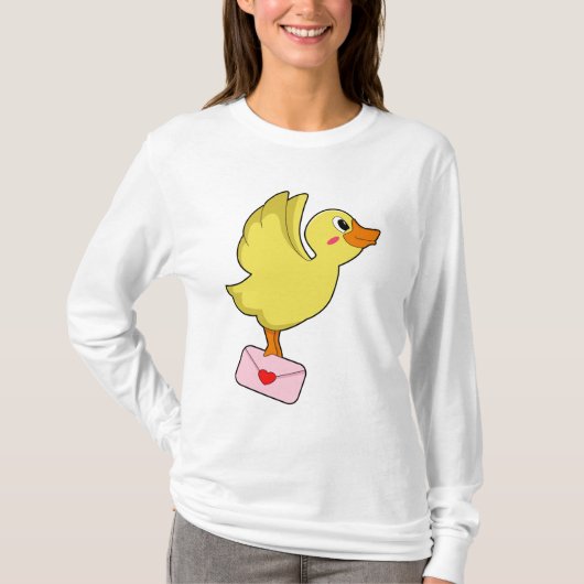 Duck Carrier-duivel T-shirt (Voorkant)