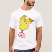 Duck Carrier-duivel T-shirt (Voorkant)