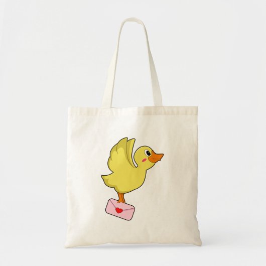 Duck Carrier-duivel Tote Bag (Voorkant)