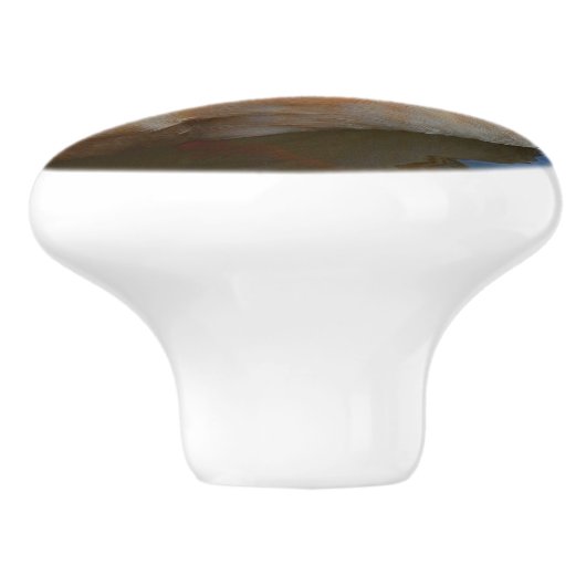 Duck Ceramic Knob. Keramische Knop (Zijkant)