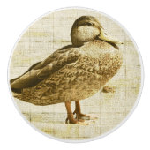 Duck Ceramic Knob. Keramische Knop (Voorkant)