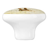 Duck Ceramic Knob. Keramische Knop (Zijkant)