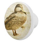 Duck Ceramic Knob. Keramische Knop (Rechts)