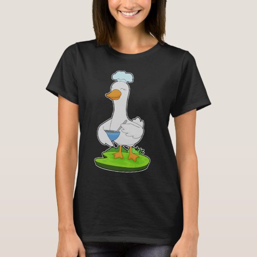 Duck Chef Bowl T-shirt (Voorkant)