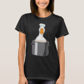 Duck Chef Cooking pot T-shirt (Voorkant)