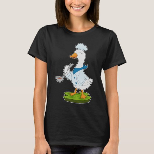 Duck Chef Kooklepel T-shirt (Voorkant)