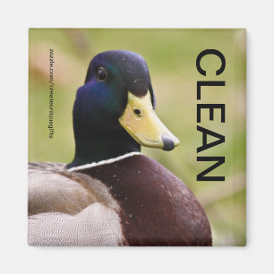 Duck Clean Dirty Dishwaser Magnet