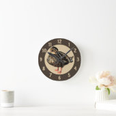 Duck Clock Ronde Klok (Huis)